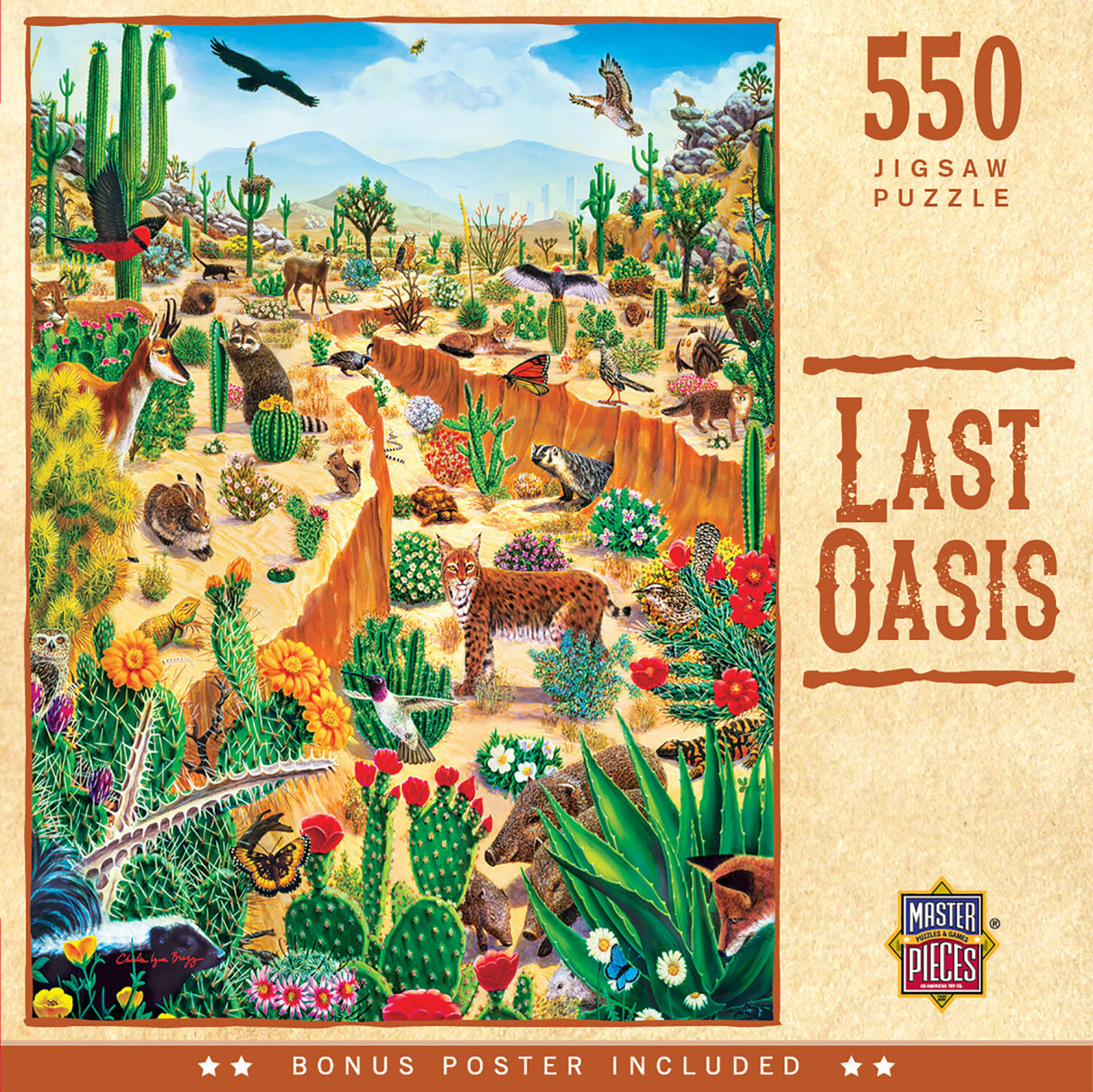 Tribal Spirit - Last Oasis 550 Piece Puzzle