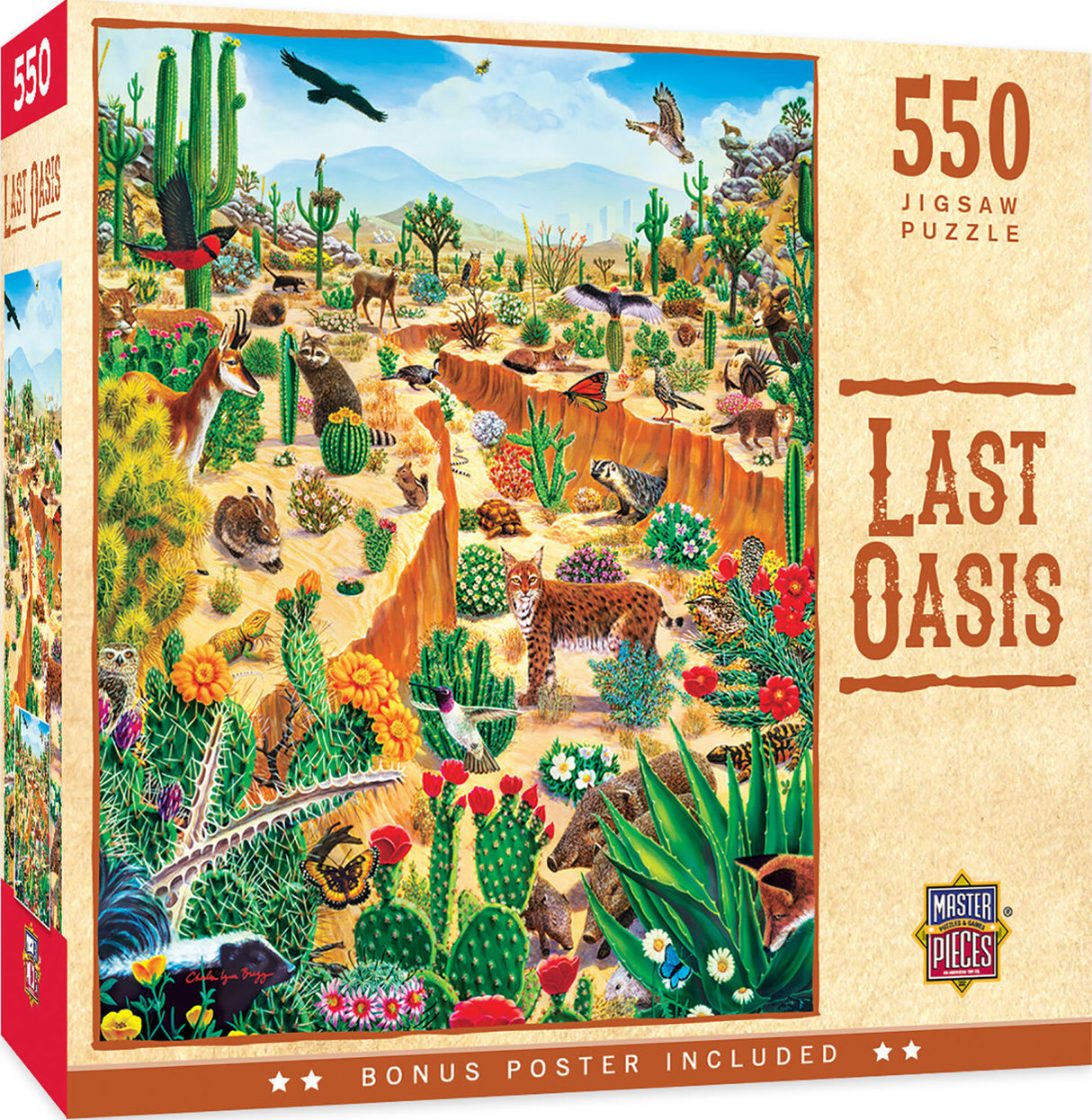 Tribal Spirit - Last Oasis 550 Piece Puzzle