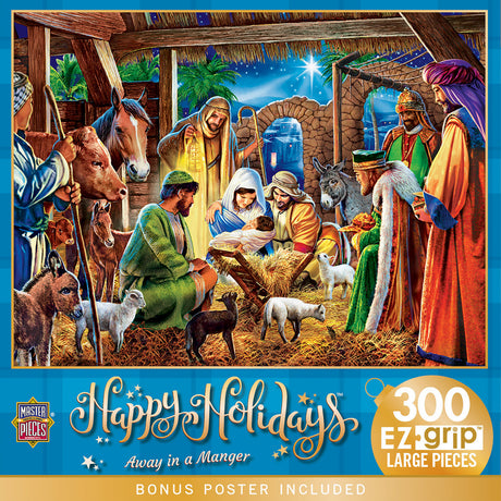 Holiday - Away in a Manger 300 Piece EZ Grip Puzzle