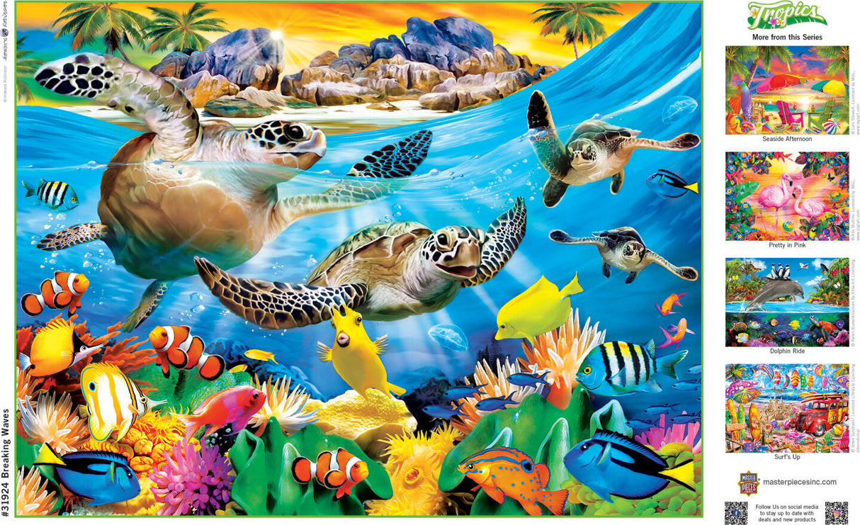 Tropics - Breaking Waves 300 Piece EZ Grip Puzzle