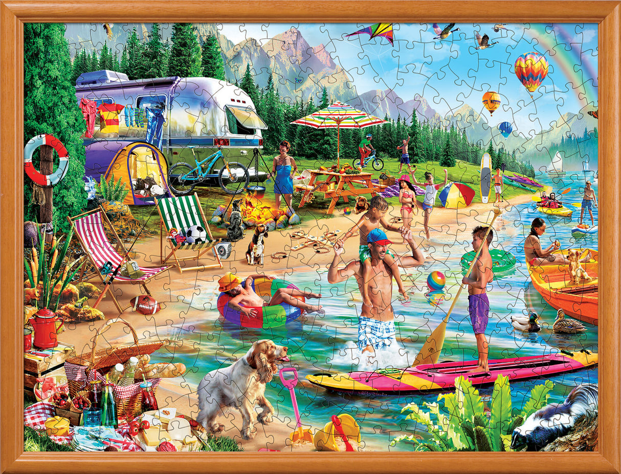 Campside - Day at the Lake 300 Piece EZ Grip Puzzle