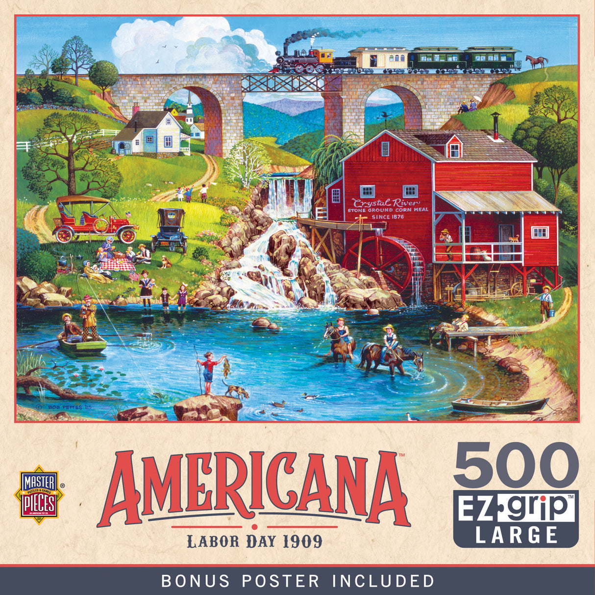 Americana - Labor Day 1909 500 Piece EZ Grip Puzzle