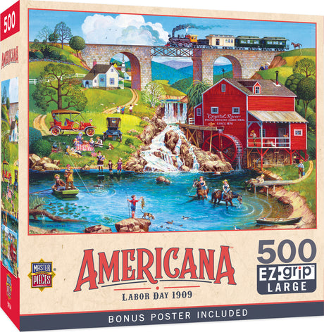 Americana - Labor Day 1909 500 Piece EZ Grip Puzzle