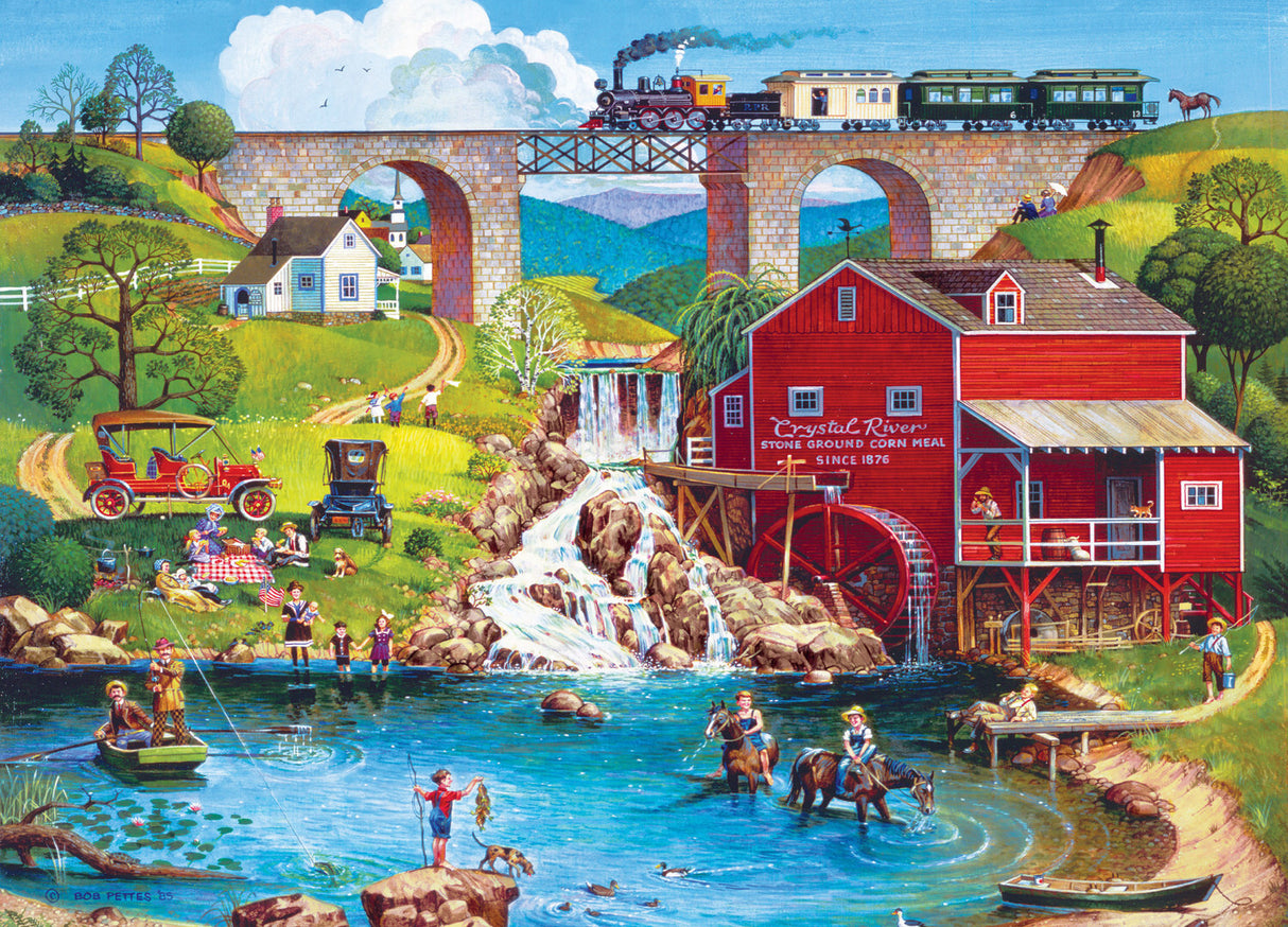 Americana - Labor Day 1909 500 Piece EZ Grip Puzzle