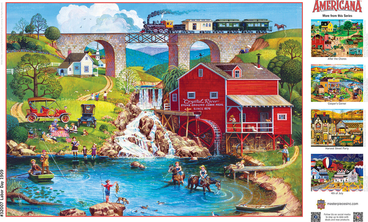 Americana - Labor Day 1909 500 Piece EZ Grip Puzzle