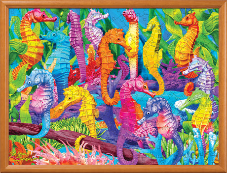 Glow in the Dark - Singing Seahorses 300 Piece EZ Grip Puzzle