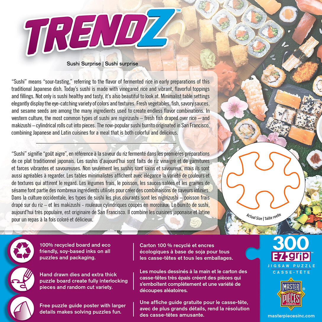 Trendz - Sushi Surprise 300 Piece EZ Grip Puzzle