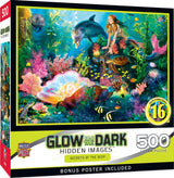 Hidden Images Glow In The Dark - Secrets of the Deep 500 Piece Puzzle