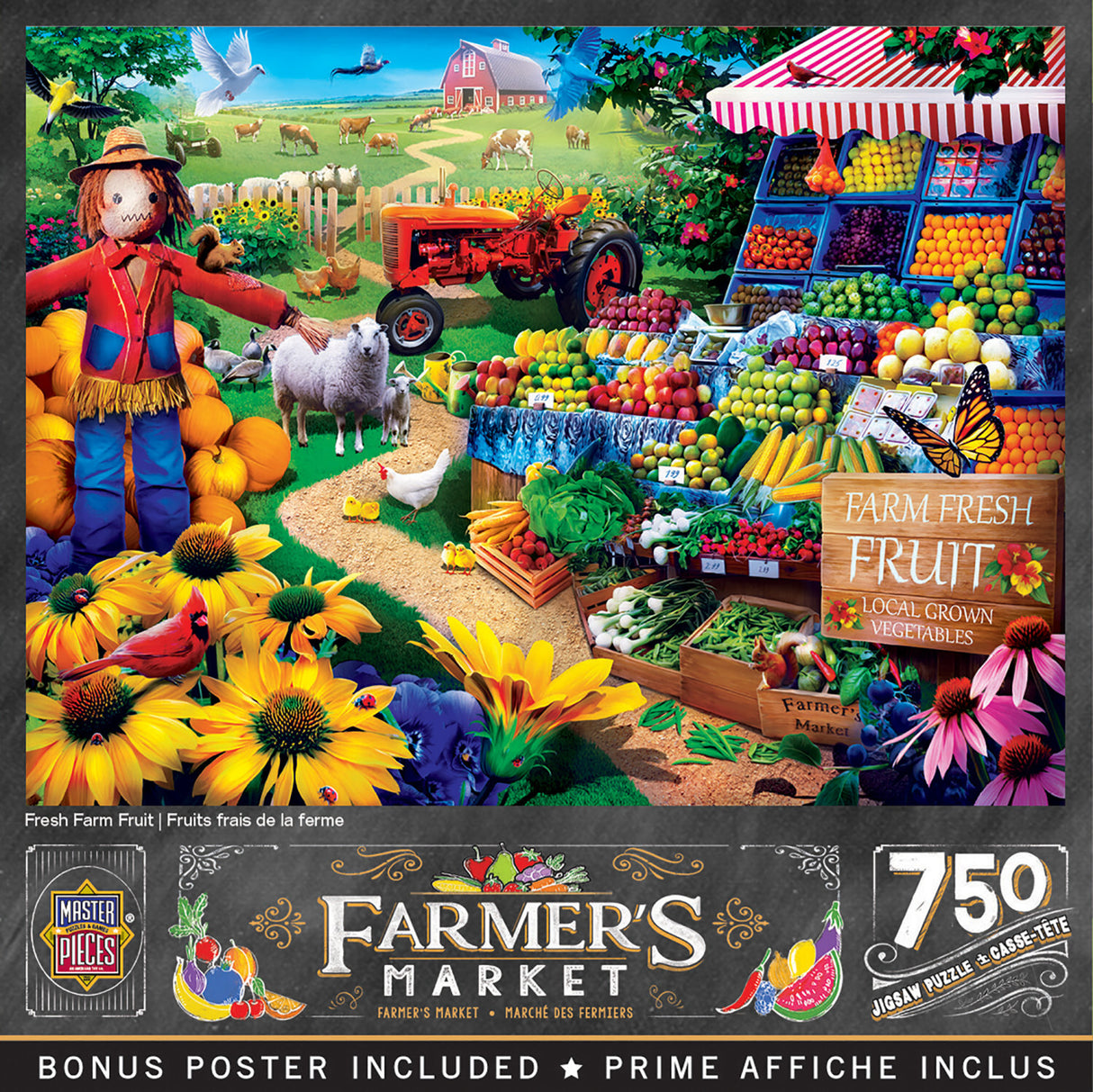 Farmer's Market - Fresh Farm Fruit 750 Piece Puzzle