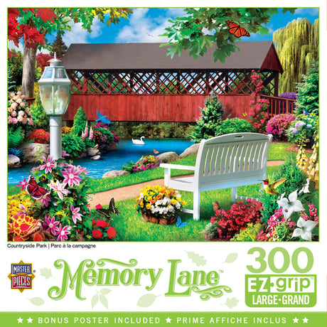 Memory Lane - Countryside Park 300 Piece EZ Grip Puzzle