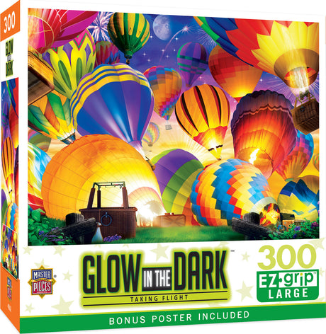 Glow in the Dark - Taking Flight 300 Piece EZ Grip Puzzle