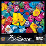 Brilliance - Flippity Flop 550 Piece Puzzle