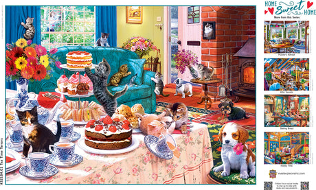 Home Sweet Home - Tea Time Terrors 500 Piece Puzzle