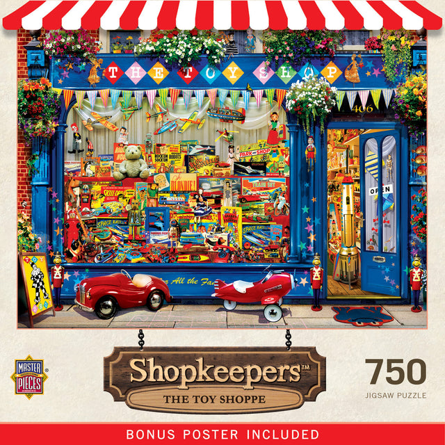 Shopkeepers - The Toy Shoppe 750 Piece Puzzle