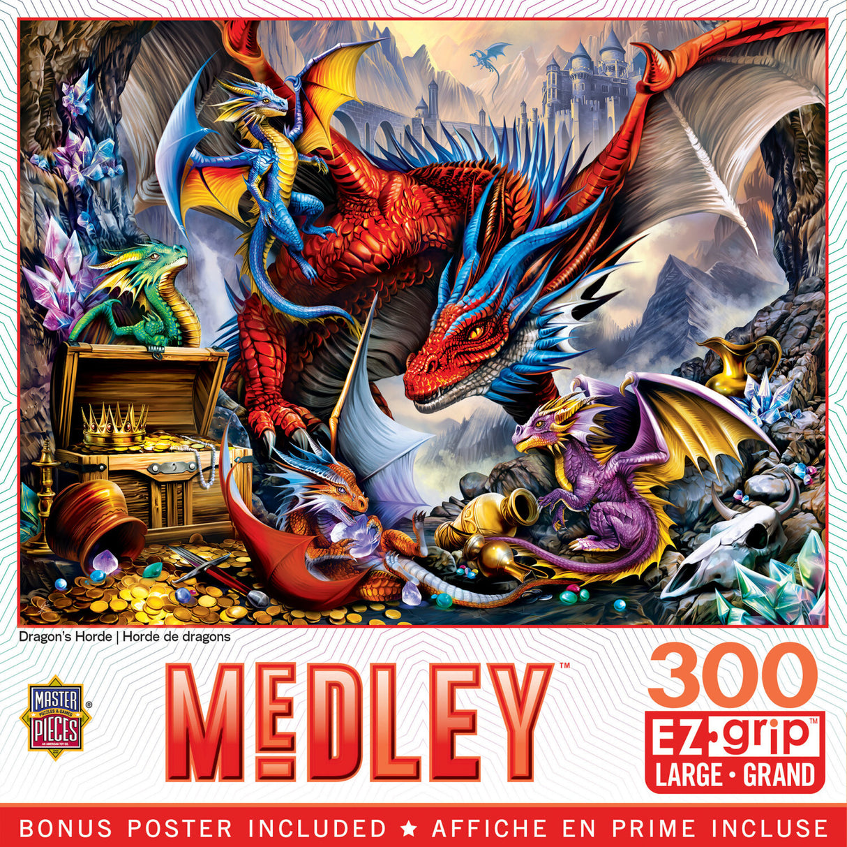 Medley - Dragon's Horde 300 Piece EZ Grip Puzzle