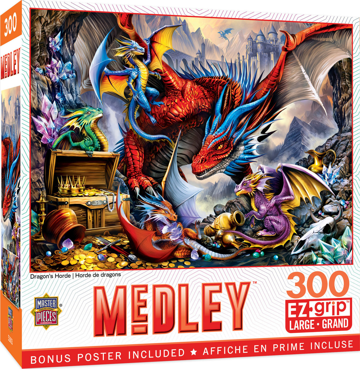 Medley - Dragon's Horde 300 Piece EZ Grip Puzzle