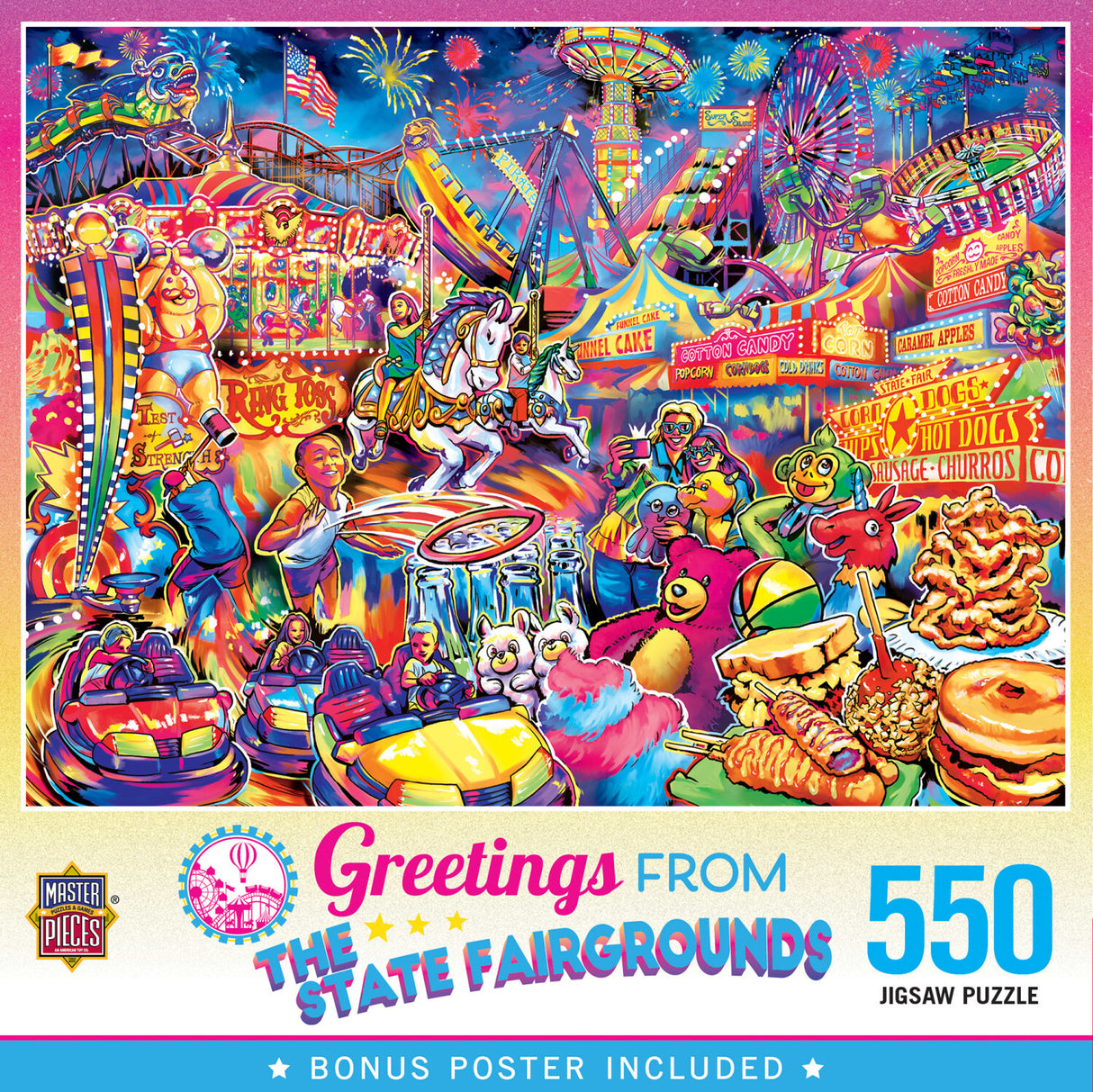 Greetings From - The State Fairgrounds 550 Piece Puzzle