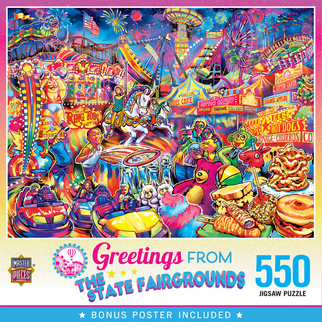 Greetings From - The State Fairgrounds 550 Piece Puzzle