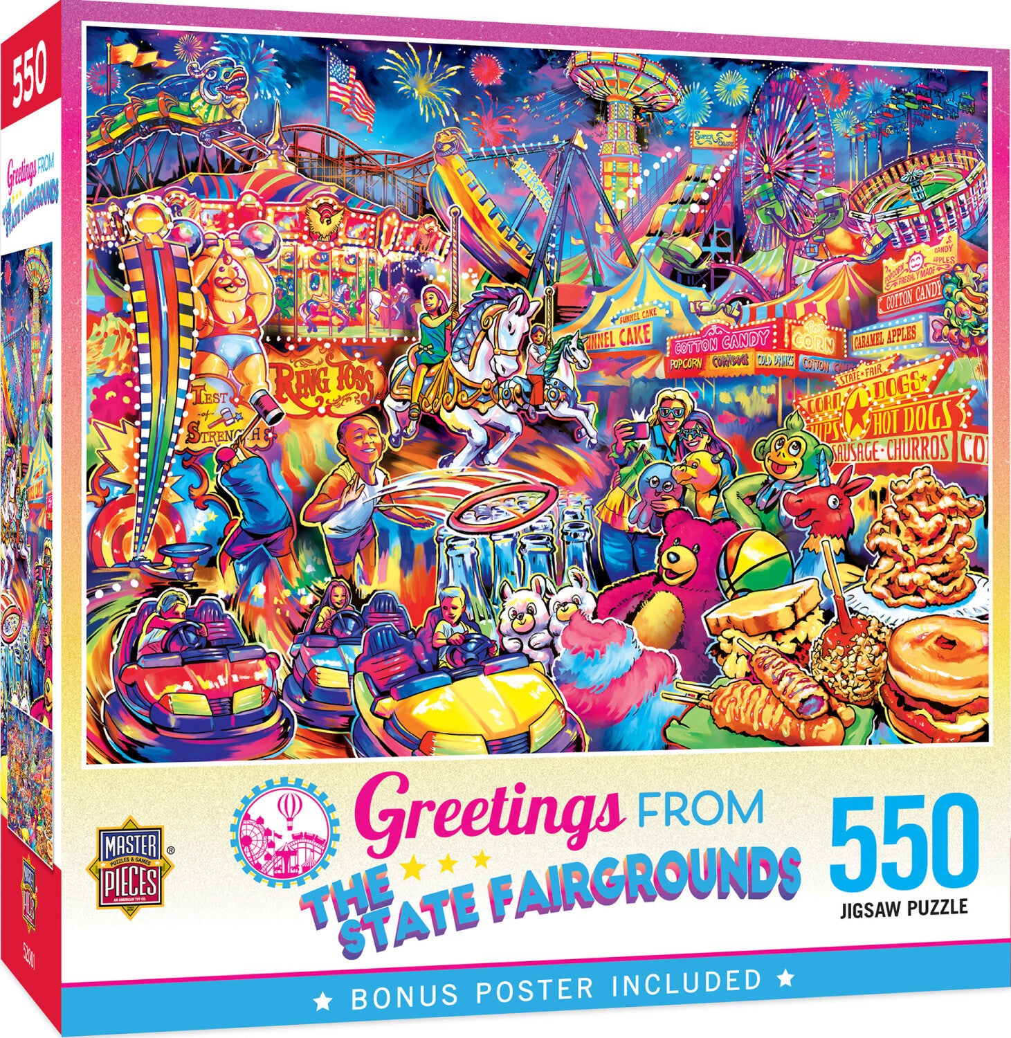Greetings From - The State Fairgrounds 550pc Puzzle – Toys on the