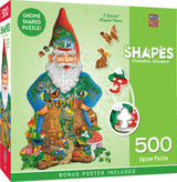 Contours - Garden Gnome 500 Piece Puzzle