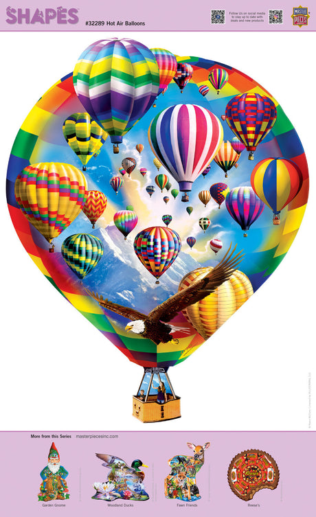 Contours - Hot Air Balloons 500 Piece Puzzle