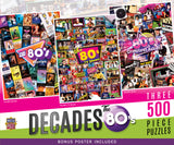 3 Pack - The 80's 500 Piece Puzzles