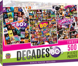 3 Pack - The 80's 500 Piece Puzzles