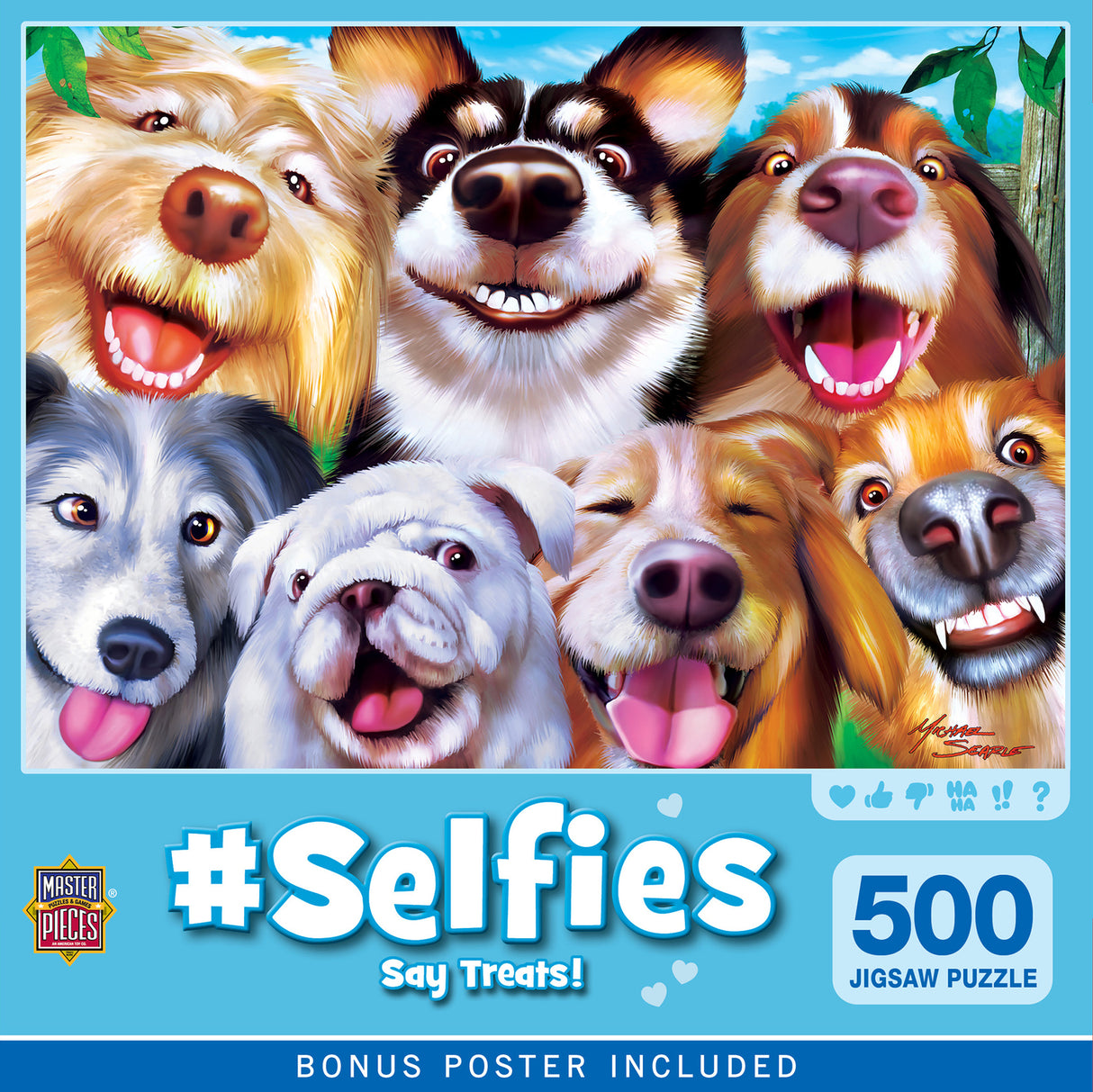 Selfies - Say Treats! 500 Piece Puzzle