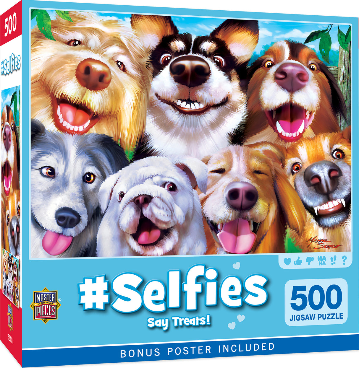 Selfies - Say Treats! 500 Piece Puzzle