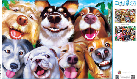 Selfies - Say Treats! 500 Piece Puzzle