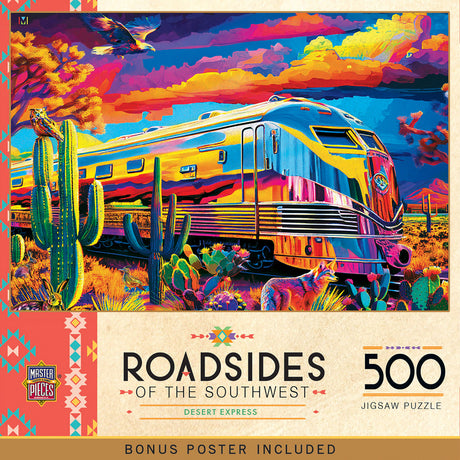 Roadsides of the Southwest - Desert Express 500 Piece Puzzle