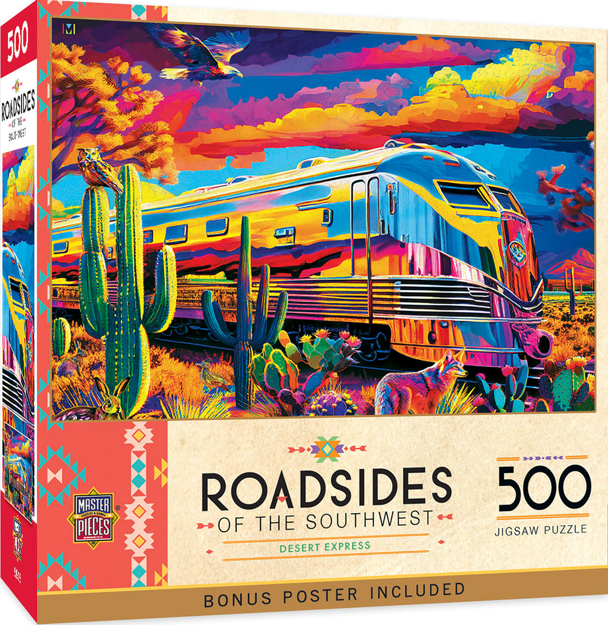 Roadsides of the Southwest - Desert Express 500 Piece Puzzle