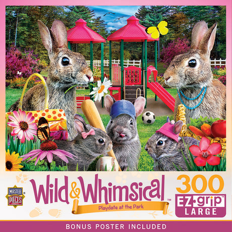 Wild and Whimsical - Playdate at the Park 300 Piece EZ Grip Puzzle