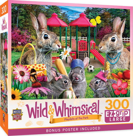 Wild and Whimsical - Playdate at the Park 300 Piece EZ Grip Puzzle