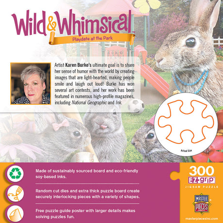 Wild and Whimsical - Playdate at the Park 300 Piece EZ Grip Puzzle