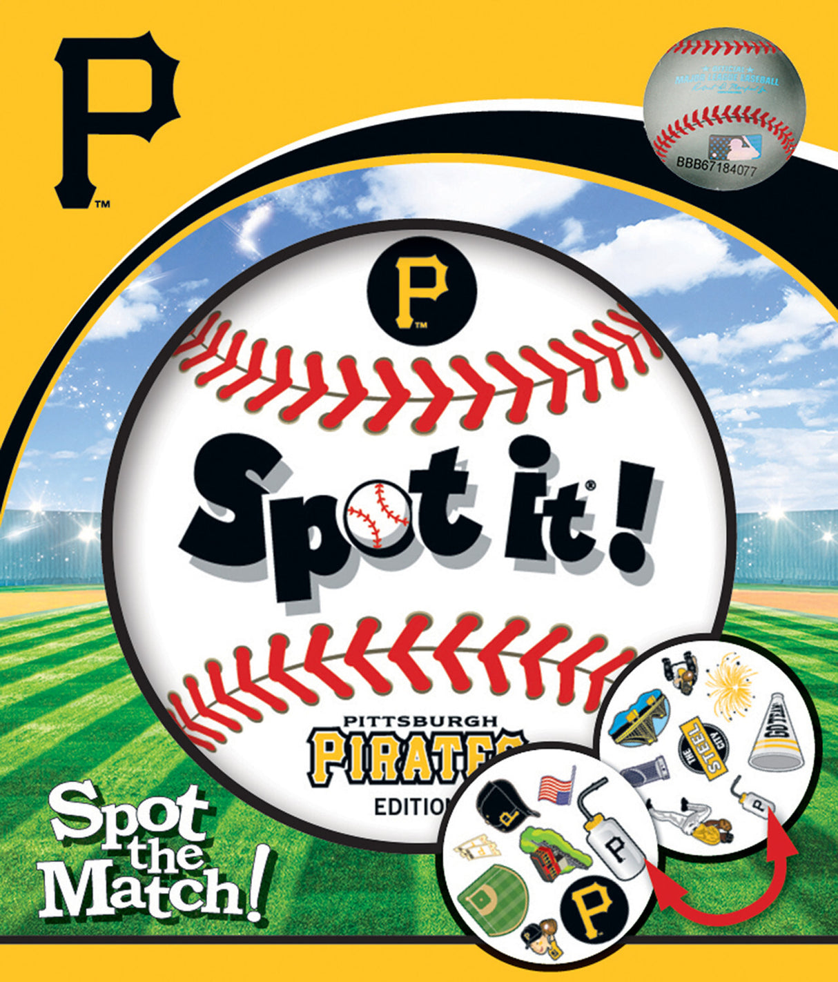 Pittsburgh Pirates MLB Spot It! Game