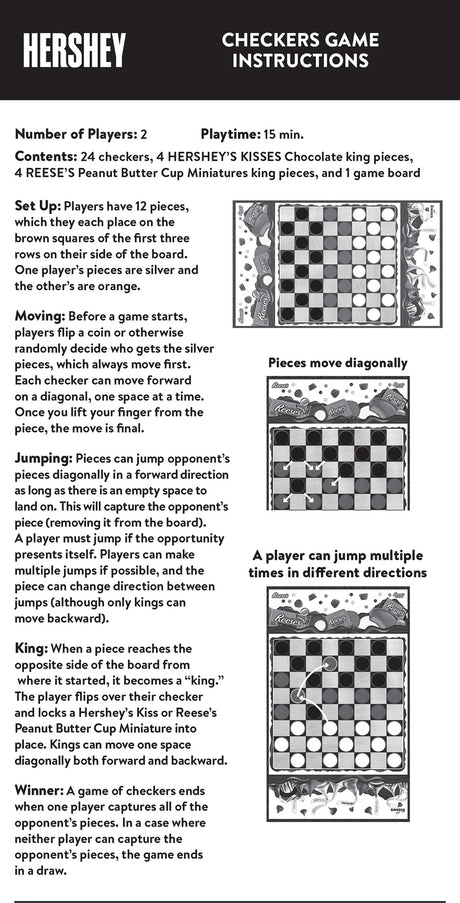 Hershey's - Kisses vs. Reese's Checkers