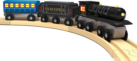 Polar Express 3pc Wood Toy Train Set