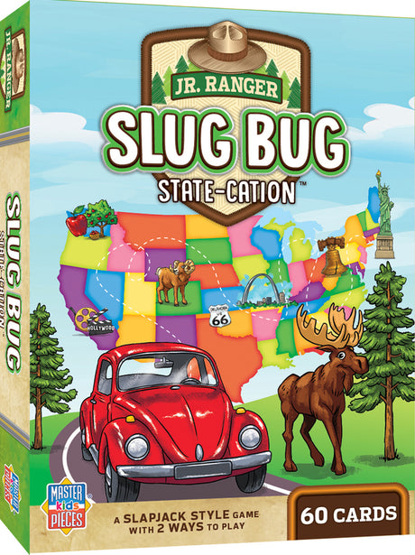 National Parks Jr Ranger - Slug Bug State-cation Card Game