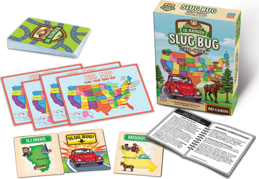 National Parks Jr Ranger - Slug Bug State-cation Card Game