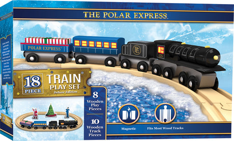 Polar Express 18pc Wood Toy Train Set