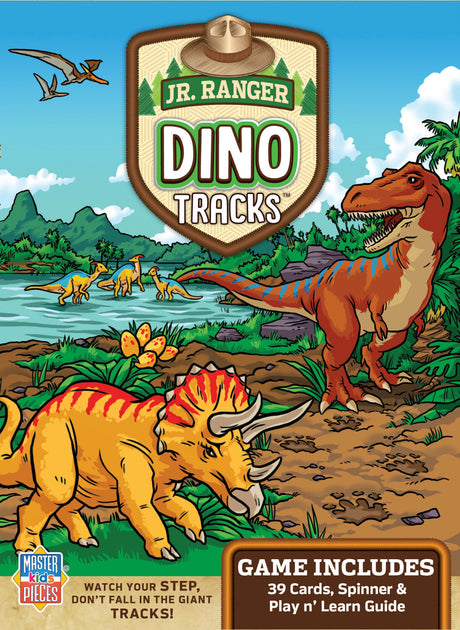 National Parks Jr Ranger - Dino Tracks Card Game