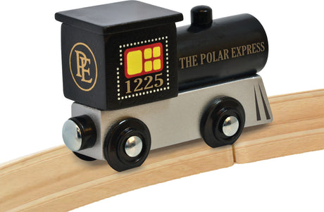 Polar Express Wood Train Engine