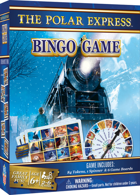 Polar Express Bingo Game