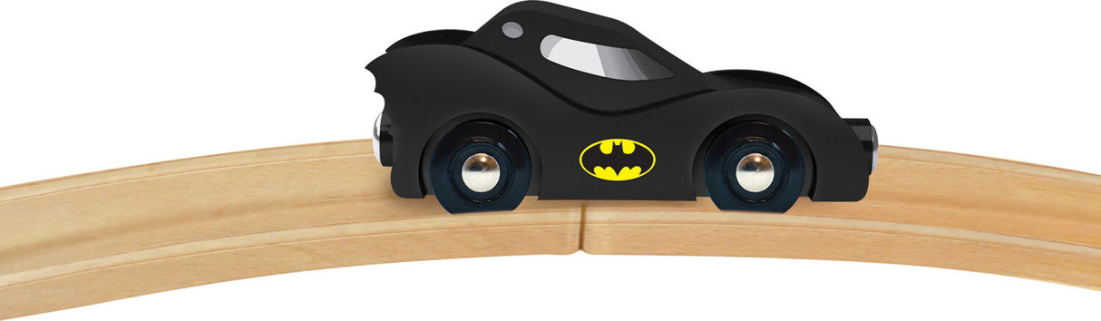 Batman Batmobile Wood Toy Train