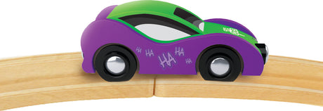 Batman Joker Car Wood Toy Train