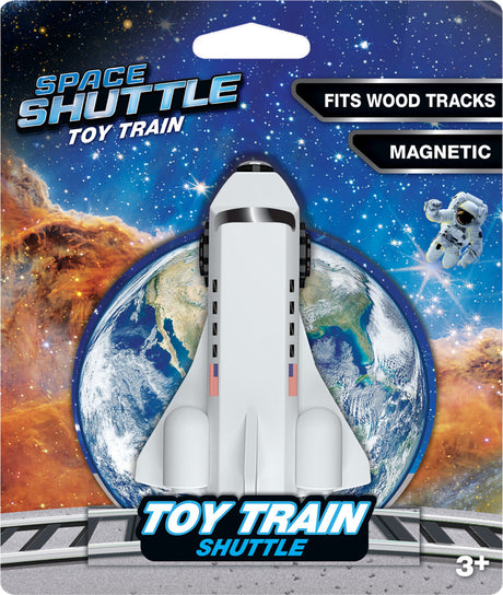 Space Shuttle Wood Toy Train