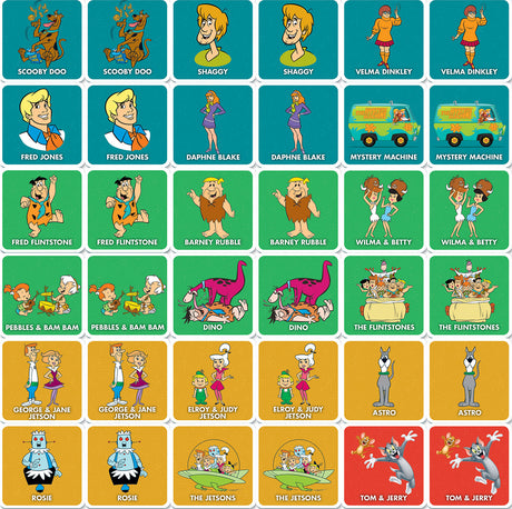 Hanna-Barbera Matching Game