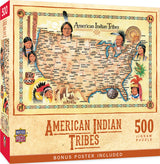 Tribal Spirit - American Indian Tribes 500 Piece Puzzle