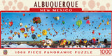 American Vista Panoramic - Albuquerque Balloons 1000 Piece Puzzle